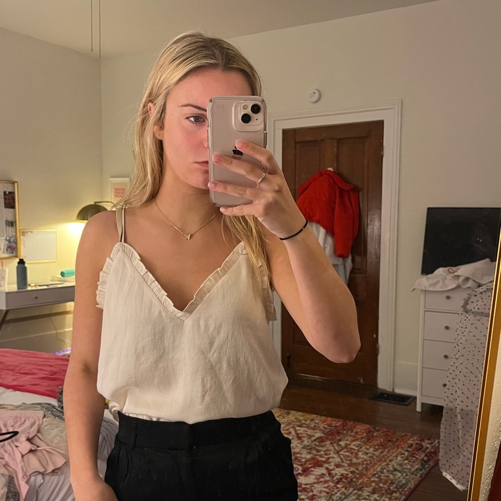 Express, XS, off white, camisole